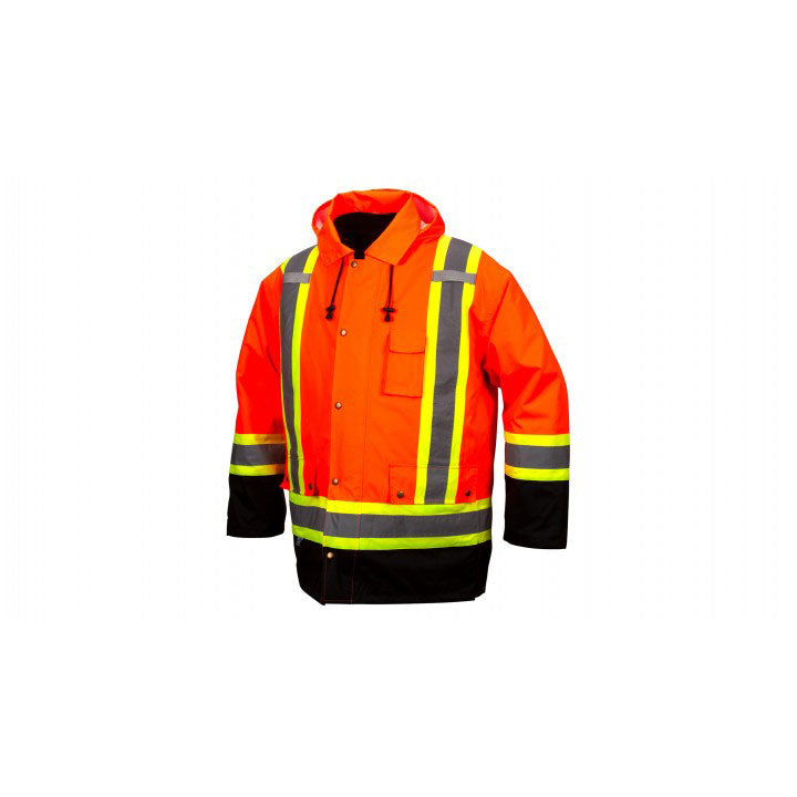 Pyramex RC7P3520L 7-In-1 Parka In Orange - Large