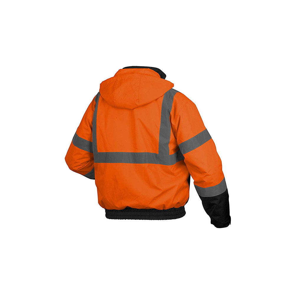 Pyramex RJ3120X2 Winter Wear - Hi-Vis Orange Bomber Jacket - 2X Large - 2