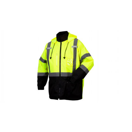 Pyramex RP3110M Class 3 Parka In Lime - Medium