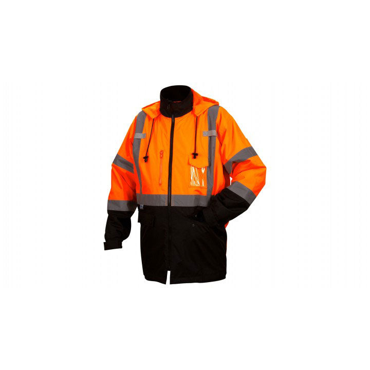 Pyramex RP3120M Class 3 Parka In Orange - Medium