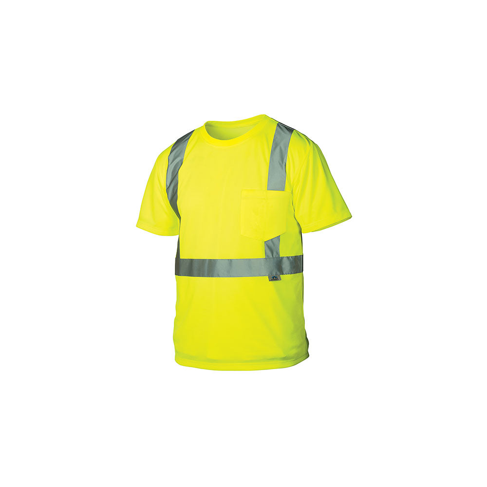 Pyramex RTS2110XL Hi-Vis Lime T-Shirt - Size Extra Large - 2