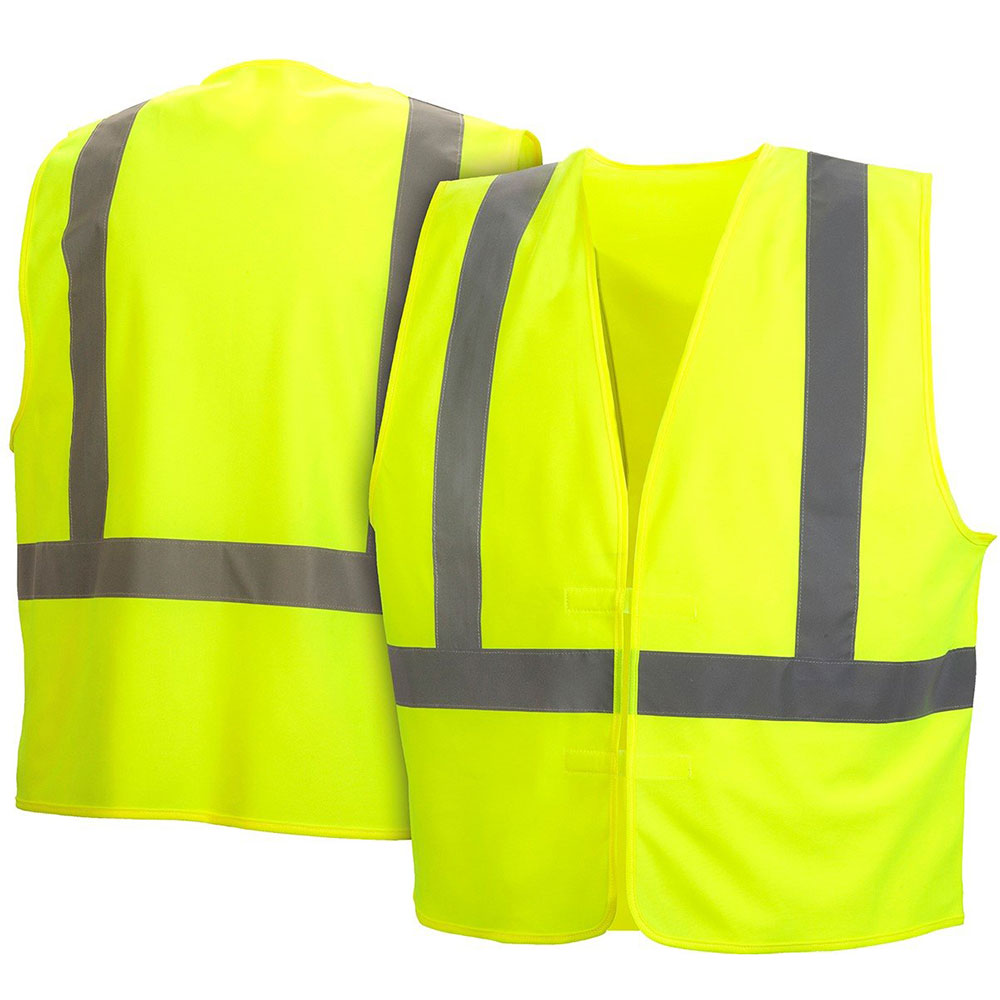 Pyramex RVHL2910X2 Safety Vest - Lime - 2X Large - 3