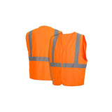 Pyramex RVHL2920M Safety Vest - Orange - Medium - 3