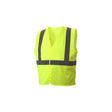 Pyramex RVHLM2910L Safety Vest - Lime - Large