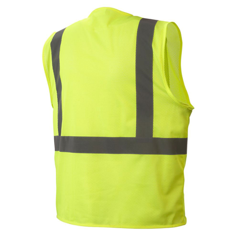 Pyramex RVHLM2910L Safety Vest - Lime - Large - 2