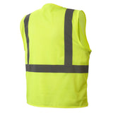 Pyramex RVHLM2910M Safety Vest - Lime - Medium - 2