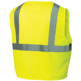 Pyramex RVZ2110SEX3 Safety Vest - Hi-Vis Lime - Self-Extinguishing - 3X Large - 2