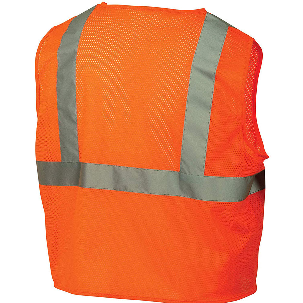 Pyramex RVZ2120L Safety Vest - Hi-Vis Orange - Size Large - 2