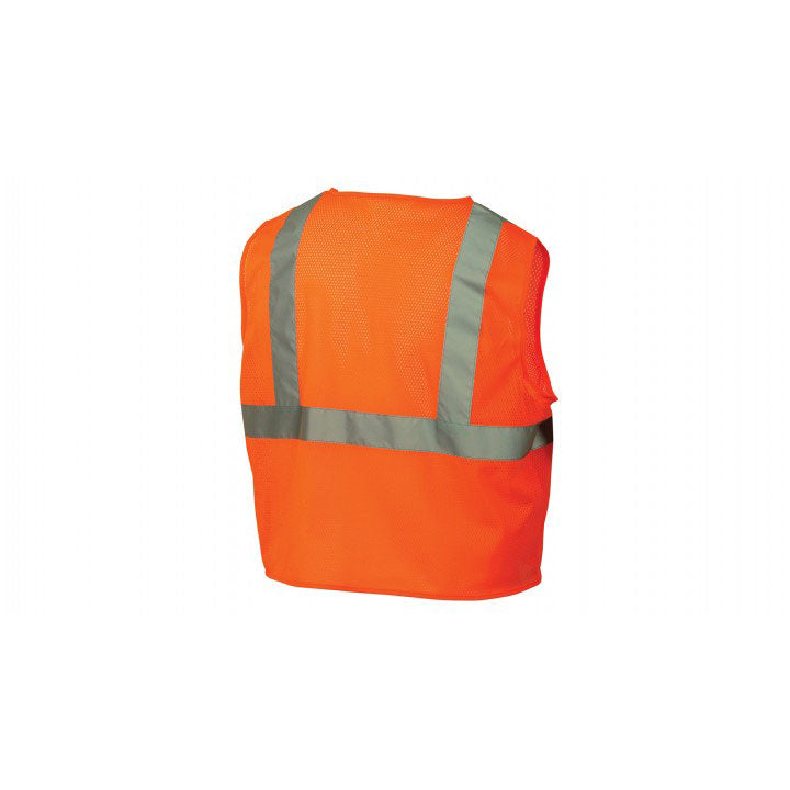 Pyramex RVZ2120SEX5 Safety Vest - Hi-Vis Orange - Self-Extinguishing - 5X Large - 2