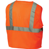 Pyramex RVZ2120XL Safety Vest - Hi-Vis Orange - Size Extra Large - 2