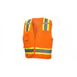 Pyramex RVZ2420X2 Safety Vest - Hi-Vis Orange - Size 2X Large