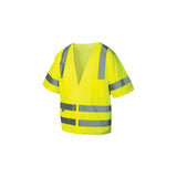 Pyramex RVZ3110L Safety Vest - Hi-Vis Lime - Size Large