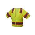 Pyramex RVZ3410L Safety Vest - Hi-Vis Lime - Size Large