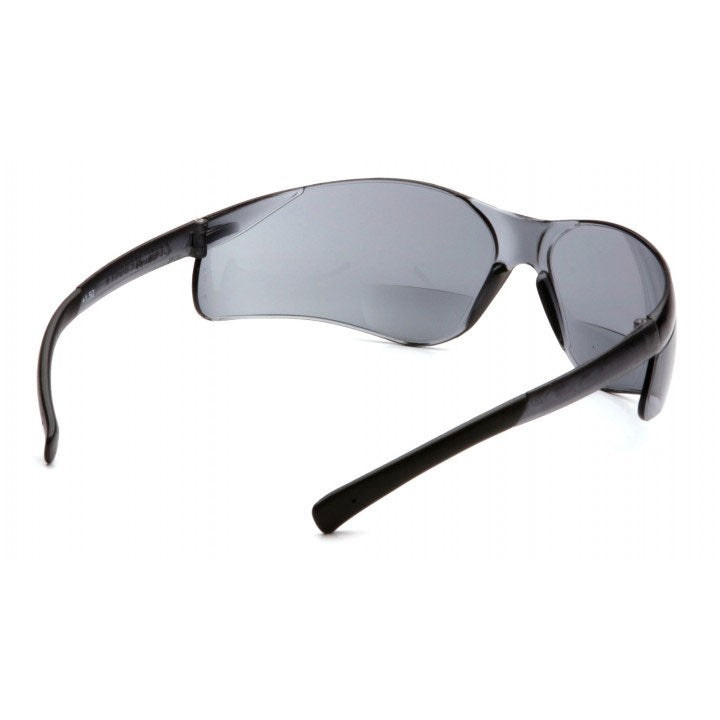 Pyramex S2520R25 Ztec Readers Eyewear Gray +2.5 Reader Lens with Gray Temples - 4