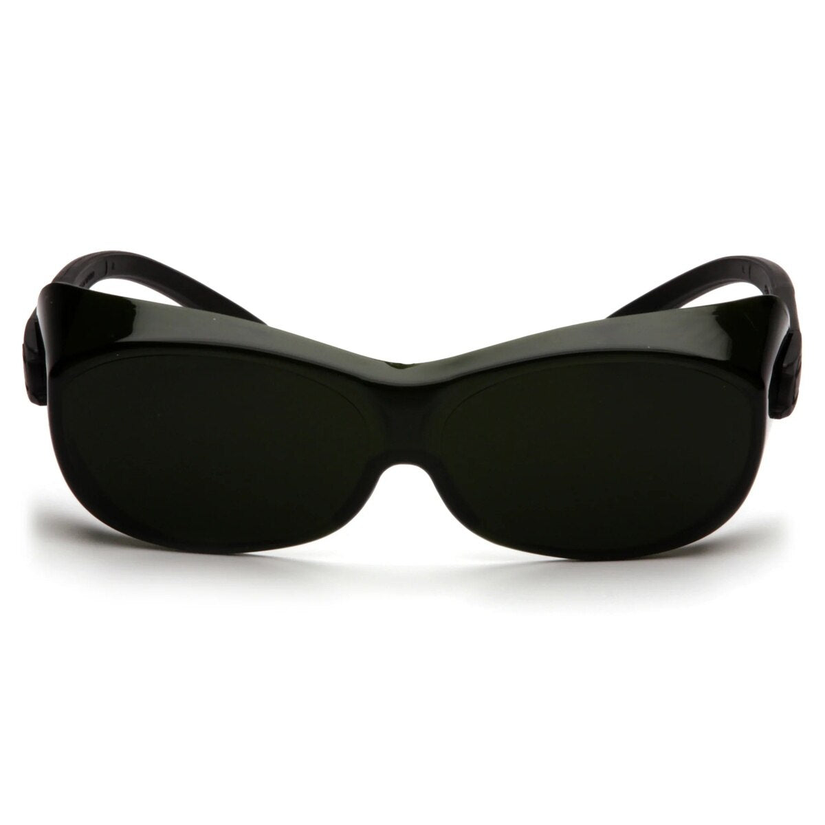 Pyramex S3560SFJ OTS Over The Spectacle Safety Glasses with 3.0 IR Filter Lens, Black Frame - 2