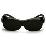 Pyramex S3560SFJ OTS Over The Spectacle Safety Glasses with 3.0 IR Filter Lens, Black Frame - 2