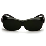 Pyramex S3560SFJ OTS Over The Spectacle Safety Glasses with 3.0 IR Filter Lens, Black Frame - 2