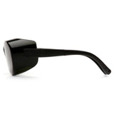 Pyramex S3560SFJ OTS Over The Spectacle Safety Glasses with 3.0 IR Filter Lens, Black Frame - 4