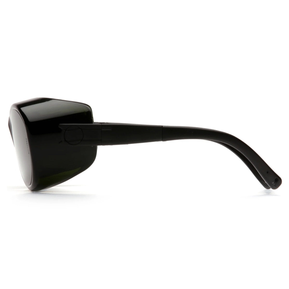 Pyramex S3560SFJ OTS Over The Spectacle Safety Glasses with 3.0 IR Filter Lens, Black Frame - 4