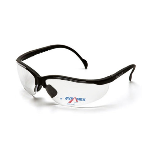 Pyramex SB1810R20 Clear +2.0 Lens V2 Readers Bifocal Safety Glasses - 2