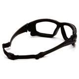 Pyramex SB7010SDT I-FORCE BLACK FRAME/CLEAR ANTI_FOG LENS SAFETY GLASSES - 6