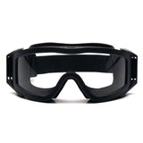 Pyramex VGGB1510STM Tactical Loadout Clear H2MAX Anti-Fog Lens Safety Goggles with Black Body - 2