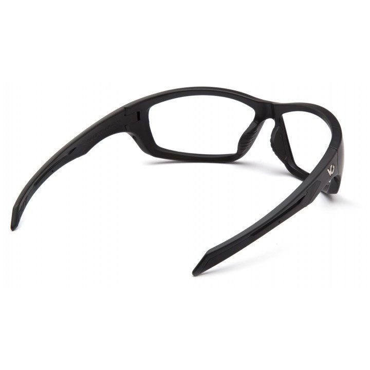 Pyramex VGSB1310T Howitzer - Clear Anti-Fog Lens Safety Glasses with Black Frame - 3