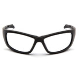 Pyramex VGSB1310T Howitzer - Clear Anti-Fog Lens Safety Glasses with Black Frame - 4