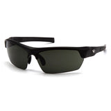 Pyramex VGSB322T Venture Gear - Tensaw -Black Frame/Smoke Green Anti-Fog Lens