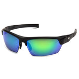 Pyramex VGSB331 Venture Gear - Tensaw -Black Fr/ Green Mirror Polarized Lens