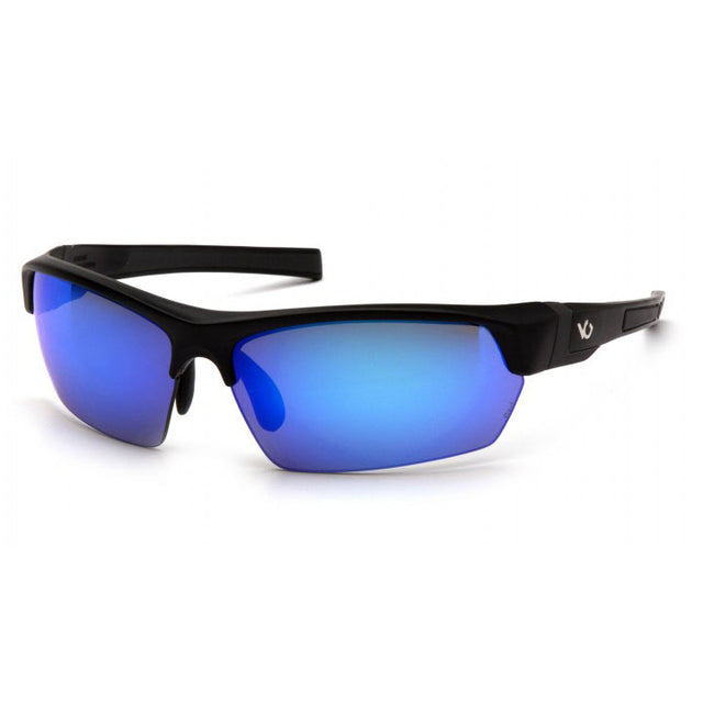 Pyramex VGSB365T Venture Gear -Tensaw -Black Frame/Ice Blue Mirror Anti-Fog Lens