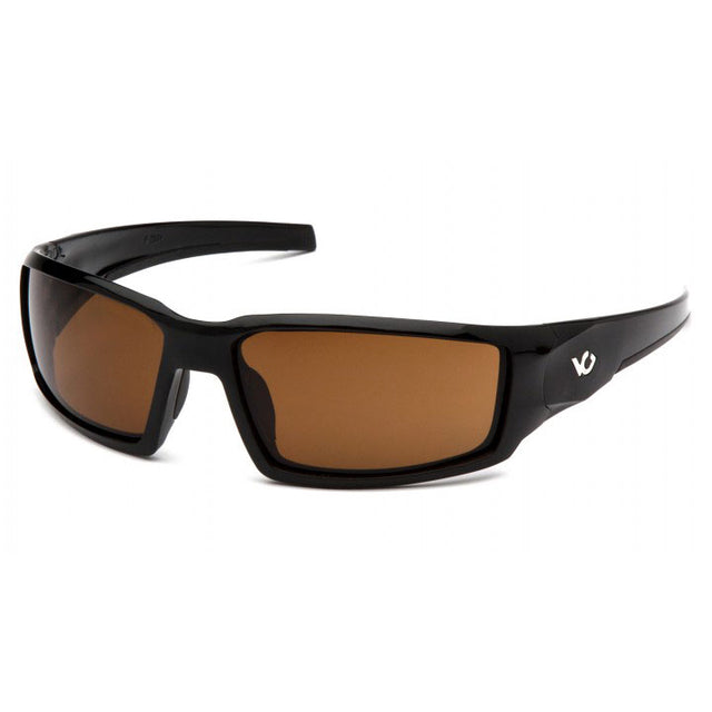 Pyramex VGSB518T Venture Gear - Pagosa - Black Frame/Bronze Anti-Fog Lens Safety Glasses