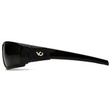 Pyramex VGSB522T Venture Gear - Pagosa Black Frame/Smoke Green Anti-Fog Lens - 3