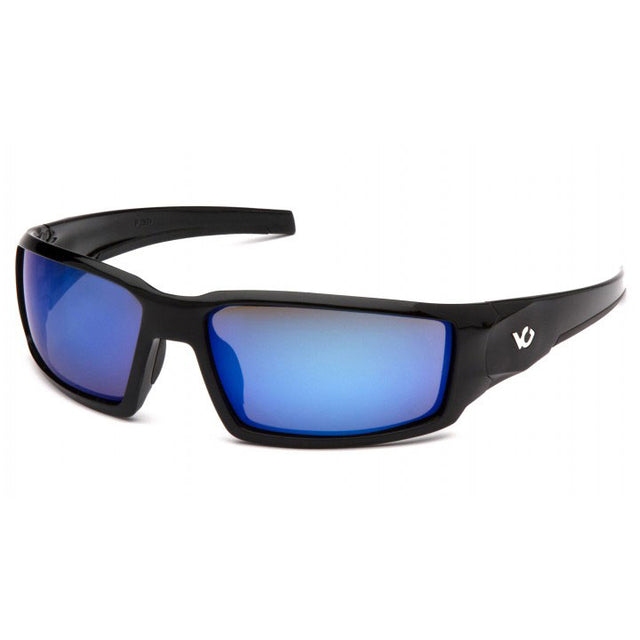 Pyramex VGSB565T VentureGear Pagosa Black Frame Ice Blue Mirror Anti-Fog Lens