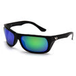 Pyramex VGSB931 Venture Gear Vallejo Black Frame/ Polarized Green Mirror Lens