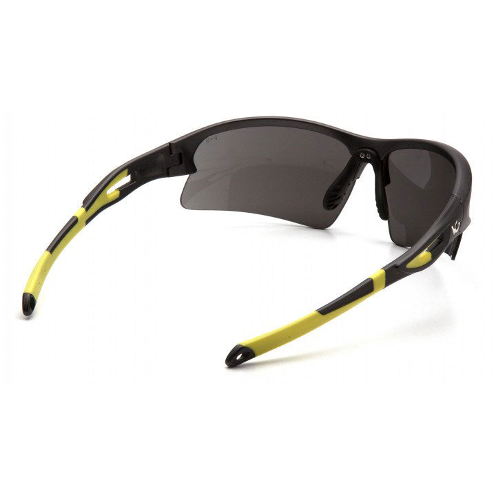 Pyramex VGSGMV1620T Venture Gear Gun Metal Hi-Vis Yellow Frame/Gray Anti-Fog Lens - 4