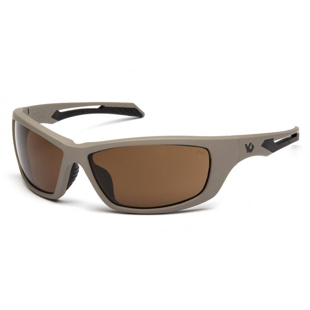 Pyramex VGST1318T Howitzer - Tan Frame/Bronze Anti-Fog Lens