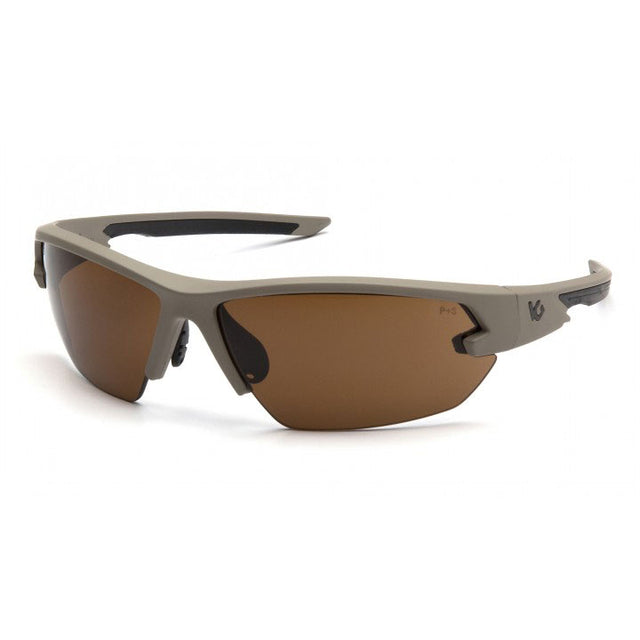 Pyramex VGST1418T Semtex 2.0 - Tan Frame/Bronze Anti-Fog Lens