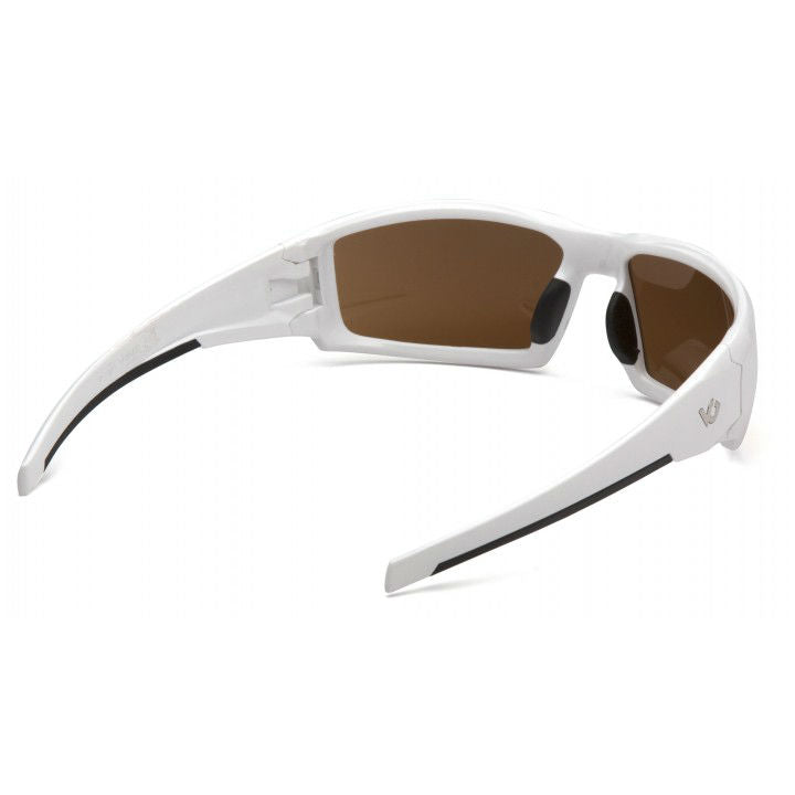 Pyramex VGSW518T Venture Gear - Pagosa - White Frame/Bronze Anti-Fog Lens - 4