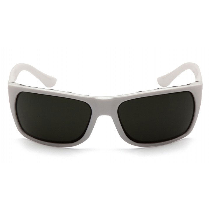 Pyramex VGSW922T Venture Gear - Vallejo - White Frame/Forest Gray Lens - 2