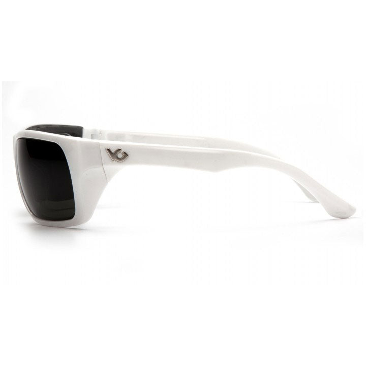 Pyramex VGSW922T Venture Gear - Vallejo - White Frame/Forest Gray Lens - 3