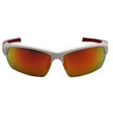 Pyramex VGSWR351 Venture Gear -Tensaw -White Frame/Sky Red Mirror Polarized Lens - 2