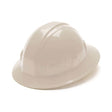 Pyramex HP24110 Full Brim Hard Hat 4 Point Ratchet Suspension - White