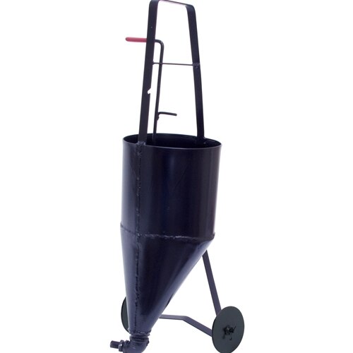 MarshallTown RED704988W 20110 - Pour Pot/ Crack Filler, Black w/Wheels 2.6 gallon