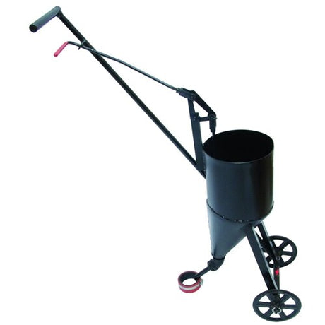 MarshallTown RED704989 20107 - Pour Pot with long handle wheels and round squeege pour spout