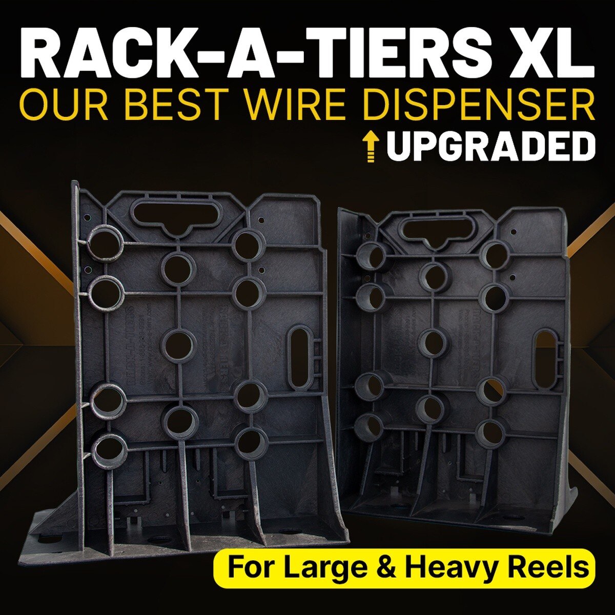 RACK-A-TIERS MFG 11470 Rack-A-Tier XL - Wire Dispenser - 4