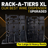 RACK-A-TIERS MFG 11470 Rack-A-Tier XL - Wire Dispenser - 4
