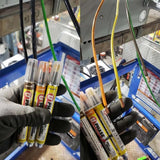 Rack-A-Tiers 52493 U-Phase Wire Marker Kit for Phase Identification (4-Color Set) - 3