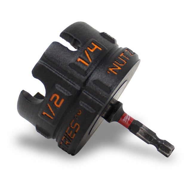 Rack-A-Tiers NZ0375 Nut Zipper Drill Attachment for 1/4", 3/8", and 1/2" Threaded Rod
