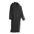 Radians 10165-31-2-BLK-4X 1650C Economy Rain Coat with Snaps and Detachable Hood, Black, 4X